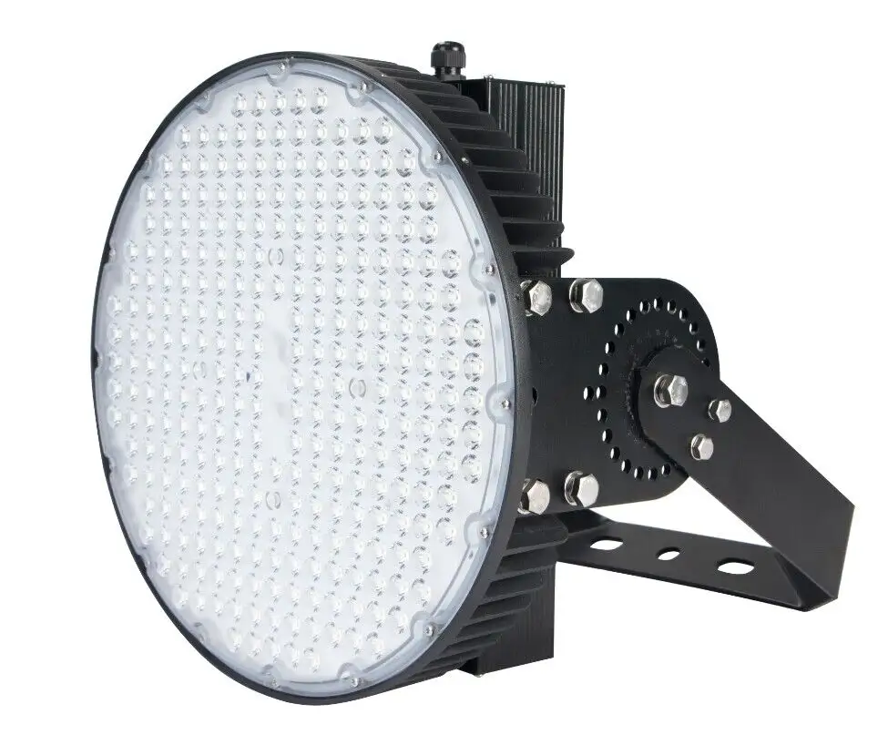 LEDスタジアムライト500W/600W/800Wラウンドフラッドライト480Vスポーツフィールド照明
