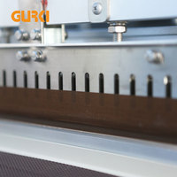Machine d'emballage automatique électrique haute vitesse GURKI pour film rétractable POF, pour l'emballage de plateaux et de boîtes de produits alimentaires et de boissons