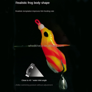 MISTER LURE produzione di esche artificiali galleggianti di rane d'acqua simulate esca esca bionica - Product Image 2