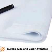 Papier de soie blanc écologique recyclable résistant à l'humidité (papier copie) pour cadeaux et artisanat