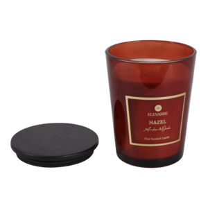 Candela Profumata Elevarre al Profumo di Quercia Ambrata, Barattolo da 31oz per Arredamento Casa - Product Image 3