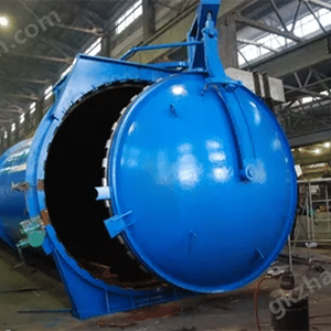 Système d'autoclave complet avec chariot et commande automatique pour processus de durcissement à la vapeur industrielle - Product Image 6