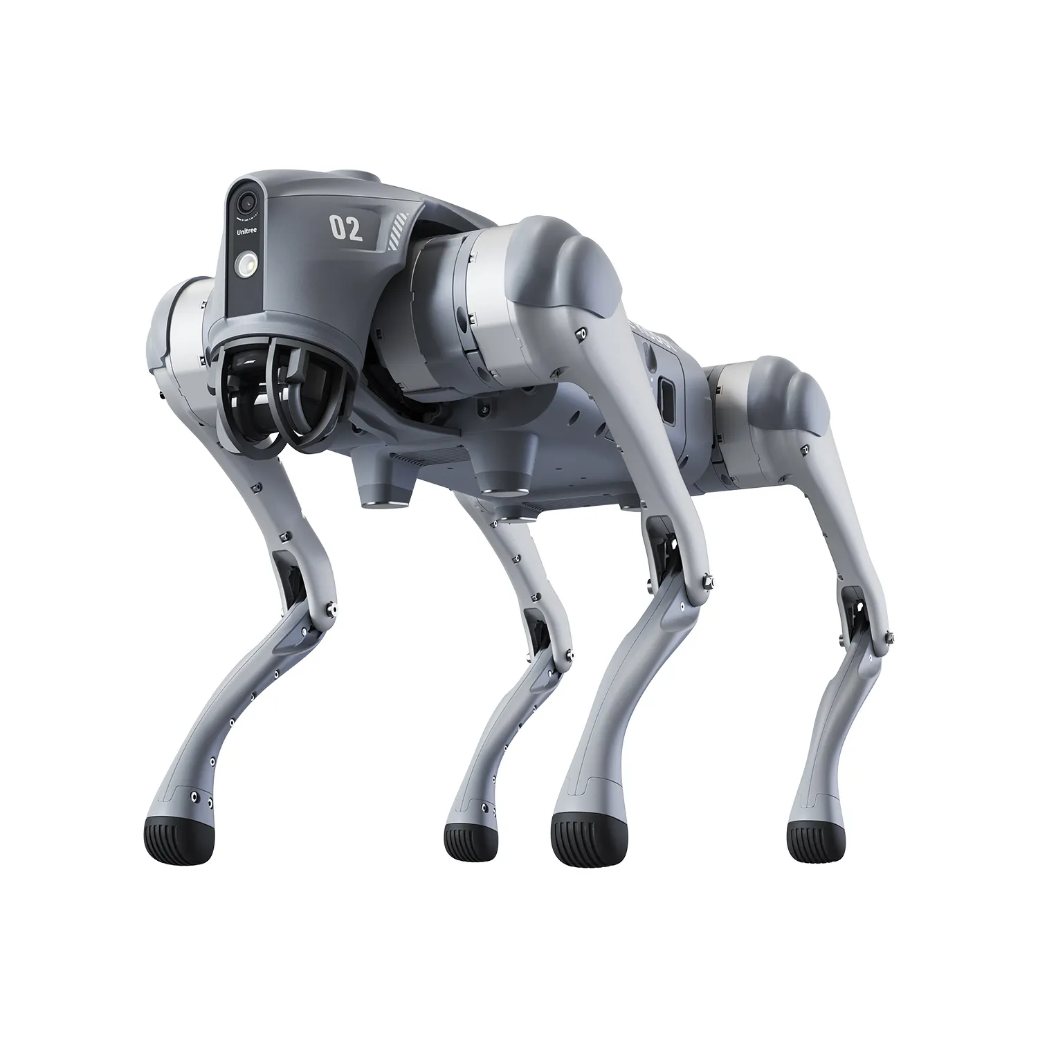 Unitree Go2 Robot anjing Quadruped robotika untuk dewasa embossed AI