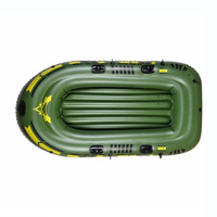 Bateau gonflable en caoutchouc coréen, bateau de pêche d'extérieur en plastique épais