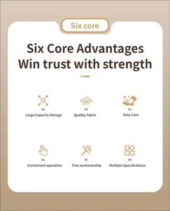 不織布収納ボックスセット 8/12個 折りたたみ式収納ケース 衣類 おもちゃ 家庭用品用 - Product Image 2