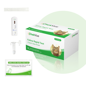 Tiras Reactivas Veterinarias para Prueba Rápida de Parvovirus Felino (Fpv Ag) con Oro Coloidal para Gatos, con Certificación CE - Product Image 1