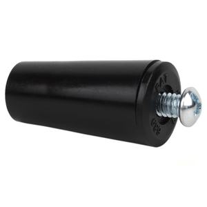Tope para persiana - tope de 40 mm negro con tornillo M-6, diseñado para asegurar persianas, fabricado en plástico duradero, en venta - Product Image 2