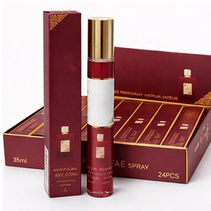 Spray Corporel Parfumé en Gros 35 ml pour Femme, Parfum Floral Agrumes, Vente Chaude, Brume Corporelle Arabe Mini Portable Boisé Musqué - Product Image 2