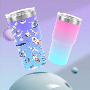 Promotional 20oz 30oz Stainless Steel Drinkware Custom Color Sweat-Proof Body Tumbler Dishwasher Safe Vacuum Water <b>Bottles</b> - Product Image 4