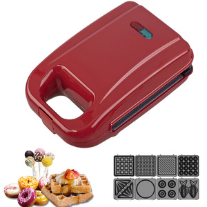 8 en 1 simple tranche grill détachable bulle gaufre boules <span class=keywords><strong>poisson</strong></span> forme taiyaki mini beignets grille-pain <span class=keywords><strong>sandwich</strong></span> maker - Product Image 1