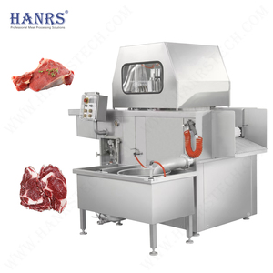 2025 hanrs nhà máy lớn thương mại công suất cao cấp thực phẩm nước muối phun mới tự động băng tải chế biến thịt máy móc - Product Image 4