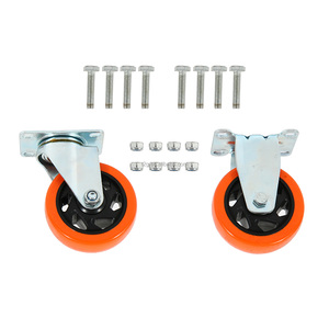 <b>Foldable</b> Plastic Platform Hand Truck, Heavy Duty Flatbed <b>Trolley</b> - Product Image 4