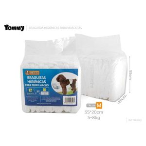 Pannolini per cani maschi Yommy XL 85x20cm per cani da 12-30kg - Product Image 3
