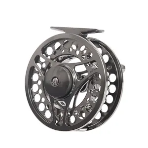 WEIHE – moulinet de pêche FGK95 entièrement en métal CNC, volant d'inertie en alliage d'aluminium 3BB avant, roue de pêche à la mouche, accessoires