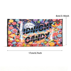 Bolsas Mylar de 3.5g con Forma Troquelada, a Prueba de Niños, Impermeables, a Prueba de Olores, con Cierre Hermético para Botánicos Secos, Golosinas Comestibles y Alimentos - Product Image 2