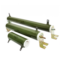 Resistencia de Frenado de Potencia de Tubo Cerámico Corrugado RXNE RX20/RX26 1000W 1500W 2000W, Resistencia de Carga de Porcelana Bobinada con Tolerancia del 5%