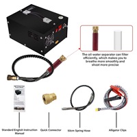 Compresseur d'air électrique haute pression 12V 4500PSI avec baromètre, intelligent, portable, arrêt automatique, extérieur, garantie 12 mois