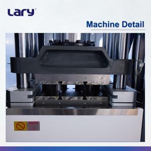 Máquina de Moldeo por Compresión de Caucho Automática con PLC, Diseño Europeo, para Piezas de Caucho Gruesas de Gran Tamaño - Product Image 4