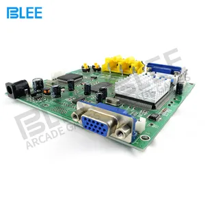 wholesale price 10pc RGB TO VGA Converter PCB hd Arcade CGA to VGA Convertor one VGA output for LCD monitor machine game cabinet