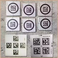 Autocollant adhésif en aluminium anodisé personnalisé gravé au laser avec logo et code QR étanche 500 pièces quantité minimale de commande