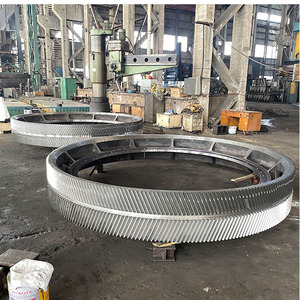 Chine Anneau d'engrenage à chevrons en acier allié au carbone de haute précision OEM Grand engrenage hélicoïdal double - Product Image 2