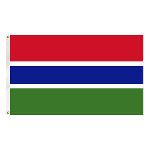 Nuoxin Precio barato <span class=keywords><strong>Bandera</strong></span> de <span class=keywords><strong>Gambia</strong></span> 3x5ft <span class=keywords><strong>Gambia</strong></span> Nacional <span class=keywords><strong>Bandera</strong></span> de <span class=keywords><strong>Gambia</strong></span> - Product Image 2