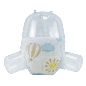 Couches pour bébés avec canal anti-fuites 3D, en tissu non tissé uni, super absorbantes, surface sèche - Product Image 2