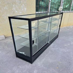 Vetrine per Negozi al Dettaglio con Telaio in Alluminio, Espositori in Vetro per Tabaccherie, Vetrine per Negozi di Articoli per Fumatori - Product Image 2