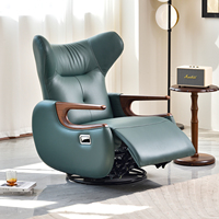 Salon moderne de luxe Chaises pivotantes électriques Canapé simple relax Chambre de loisir paresseux à bascule Mobilier unique de designer