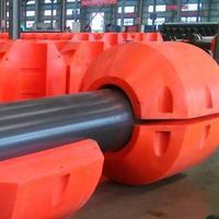 Tuyau de dragage en PEHD neuf avec flotteur et coupe-spring forgé pour dragueur à aspiration, en plastique flottant PE