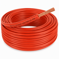 Câble en cuivre flexible monoconducteur H07V-K 450/750V, isolé en PVC, pour câblage de tableau électrique EN 50525-2-31
