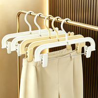 Badezimmer-Hosenhalter, einlagig, rutschfest und markierungsfrei, zum Aufhängen von Röcken mit klappbarem Hosenclip