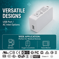 Adaptateur de charge rapide USB PD3.0 15W 27W 36W 45W 60W 5V 9V 12V 15V 20V 1A 1.5A Alimentation secteur AC/DC de bureau