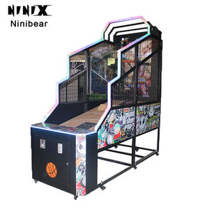 เครื่องเกมยิงปืนแบบหยอดเหรียญในร่ม<span class=keywords><strong>ราคา</strong></span>ประหยัด เครื่องบาสเก็ตบอลไม้สำหรับเด็กอายุ 3 ปีขึ้นไป เหมาะสำหรับศูนย์เกม - Product Image 6