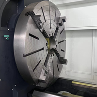 Tour CNC à grande portée horizontale de 2000 mm, haute précision, robuste, avec système de commande numérique GSK, modèle CK61125