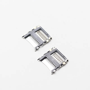 TF <span class=keywords><strong>Micro</strong></span> thẻ kết nối SD H = 1.5mm 1.8mm 8Pin SD TF Đầu Đọc Thẻ Ổ cắm kết nối đẩy đẩy Loại bộ chuyển đổi SD Bộ nhớ thẻ kết nối - Product Image 1