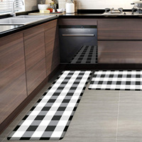 Tapis imperméable antidérapant anti-fatigue tapis de cuisine rembourré tapis sur pied lavable tapis et carpettes de cuisine en PVC