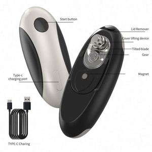 Rechargeable Electric Can Opener , Food-Safe, Handsfree Automatic Opener for Almost Any Can Sizes, Kitchen Gadgets for Home - Product Image 2