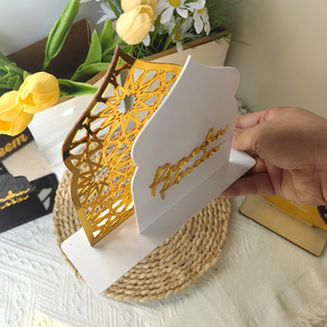Décorations du Ramadan 2025 Ramadan Kareem Arch Ornement <span class=keywords><strong>de</strong></span> <span class=keywords><strong>table</strong></span> en acrylique Cadeau islamique musulman Eid Mubarak Décorations <span class=keywords><strong>de</strong></span> <span class=keywords><strong>table</strong></span> - Product Image 6