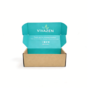 Boîte d'expédition personnalisée pour sacs à main et vêtements, emballage e-commerce en carton ondulé E-flute, boîte d'expédition découpée sur mesure - Product Image 2