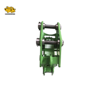 Attache rapide robuste pour rotateur inclinable à rotation complète pour l'aménagement paysager avancé