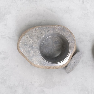 Phong Cách Bắc Âu Sống Cạnh Đơn Giản Độc Đáo Hiện Đại Thấp Trụ Cột Đá Bàn Cà Phê Khối Cho Phòng Khách - Product Image 5