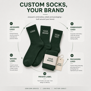 Calcetines de Vestir Personalizados con Logotipo para Hombre, Calcetines Casuales de Algodón, Transpirables, Sin Costuras, para Gimnasio, Fiestas y Eventos - Product Image 4