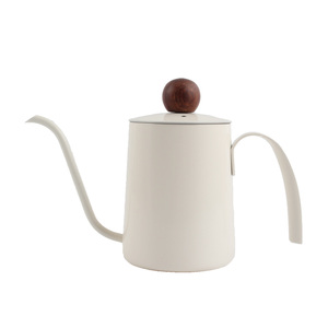 Stainless Steel Coffee <b>Kettle</b> with Pour Over Spout for Coffee, Mini <b>Camping</b> Drip Coffee Pot - Product Image 1