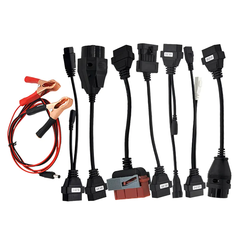 Kit de arnés especial para diagnóstico de coche, juego de Cables OBD 2 OBDII, repuesto para Autocom CDP Delphi DS150E WOW Snooper, 8 Uds.