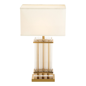 Thời trang châu Âu đơn giản hiện đại sang trọng phòng khách phòng ngủ cạnh giường ngủ đèn bàn pha lê - Product Image 4