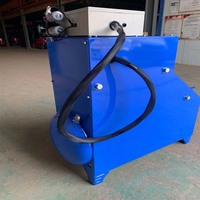 Machine automatique pneumatique de raclage et de dégrossissage des plaquettes de frein automobile