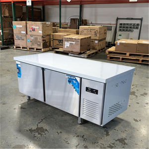 Réfrigérateur de cuisine multifonction en acier inoxydable avec plateforme de réfrigération intégrée - Product Image 3