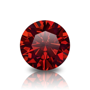 Lab Grown Ruby Corte redondo Pulido <span class=keywords><strong>Sangre</strong></span> Rubí Piedras preciosas Rojas Lab Creado Suelto Rubí Tratamiento térmico Color Play/Fire 1-3mm - Product Image 1