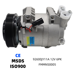 Compresseur de climatisation 92600JY11A 926002216R 92610JM01C pour Nissan Rouge et Renault Koleos 2008-2013 2.5L DKS17D - Product Image 1